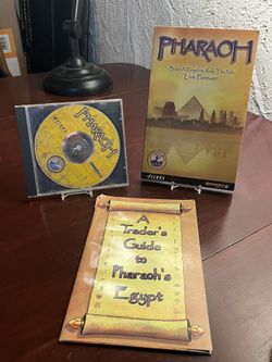 Pharaoh (PC, Sierra) W/ Manual & Guide