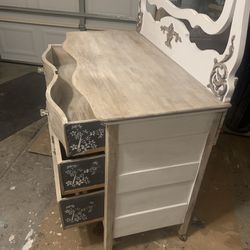 NEW Beau-T From Ashes, Wood  Dresser/ Linen Storage For Dinning Room