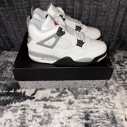 White Cement Jordan 4 
