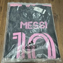 ⚽ Adidas Inter Miami CF Messi #10 Jersey – Black/Pink | Sizes M/L/XL | Brand New | Only 3 Left