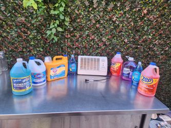 Electric heater & detergent..all new..all for only $35