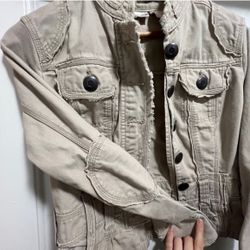 Tan Denim Jacket
