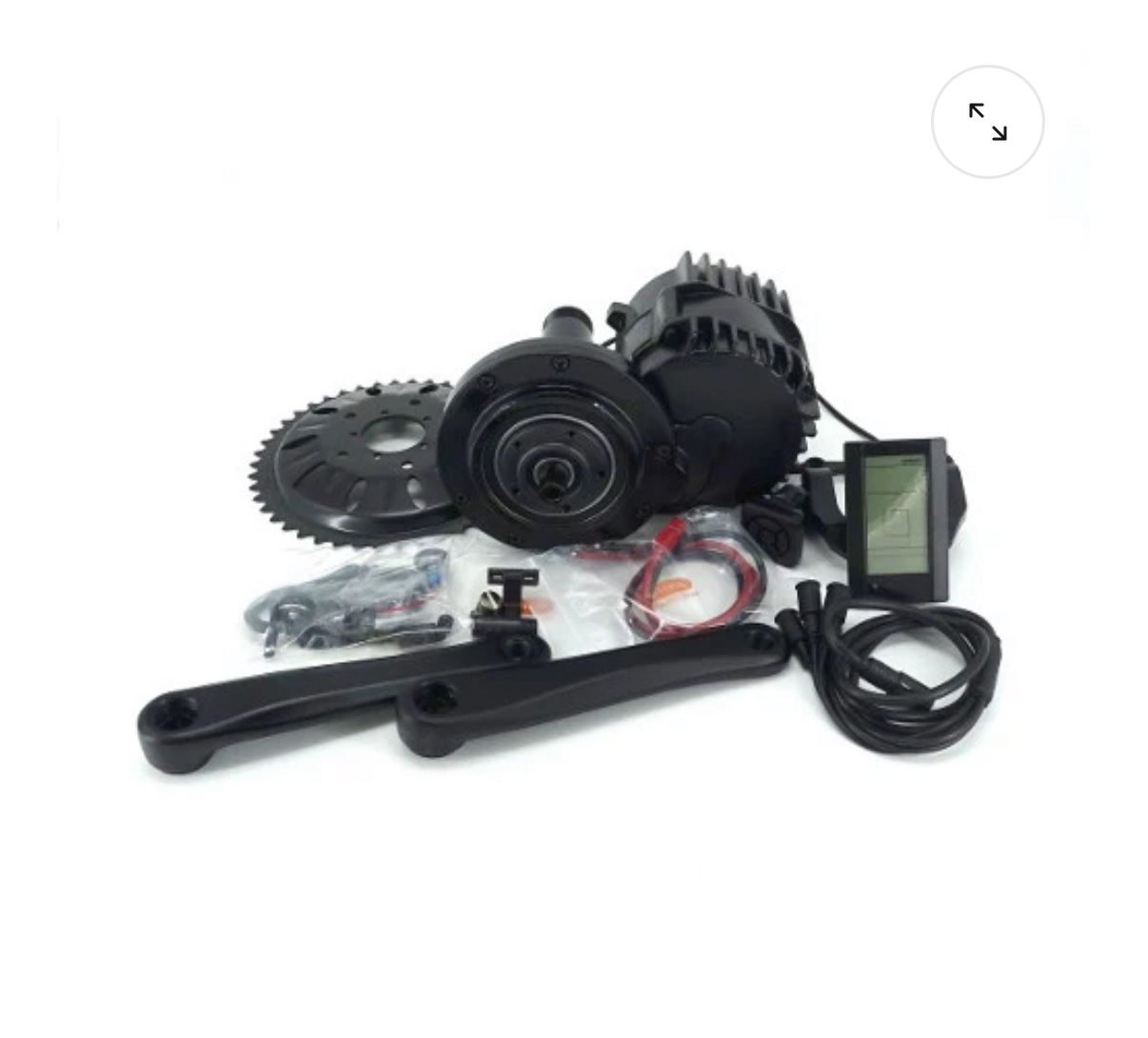 bafang 750w mid drive motor kit and 24ah battery
