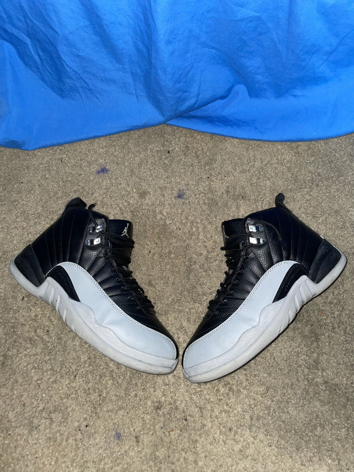 Jordan 12 “ Black And Wolf Grey “
