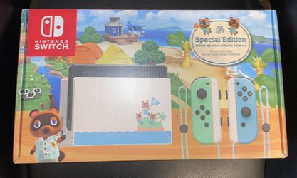 Nintendo switch Animal Crossing