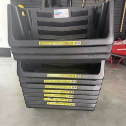 Heavy Duty Stackable  Storage Bins