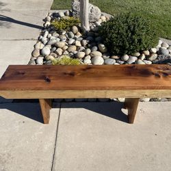 Custom Rustic Bench