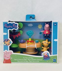 NEW Tea Time With Peppa play set Hasbro Little Rooms accessory set Peppa Pig