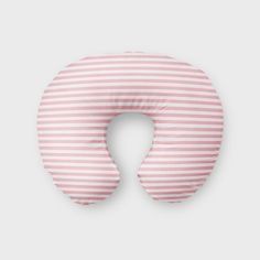 Pink & white regular size boppy