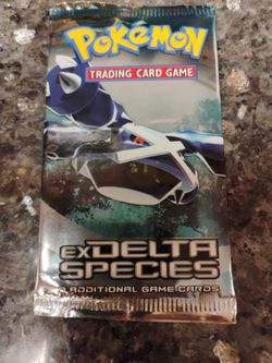 Unopened Pokemon EX Delta Species Booster Pack