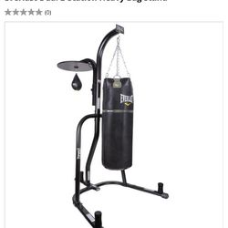 everlast punching bag stand 