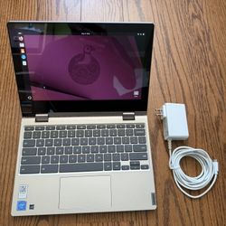 Lenovo Chromebook Flex 3/4GB RAM/64GB eMMC/Fully Functional/Linux Ubuntu/Fully functional