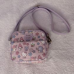 Sanrio loungefly crossbody bag