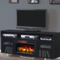 Entertainment Center with Sound and Fireplace