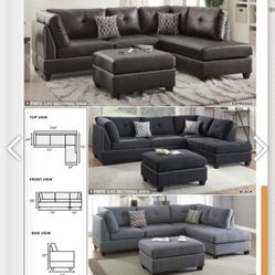 Sectional Sofa Set 
