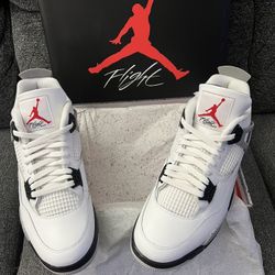 Jordan 4 Retro “White Cement” Size 13