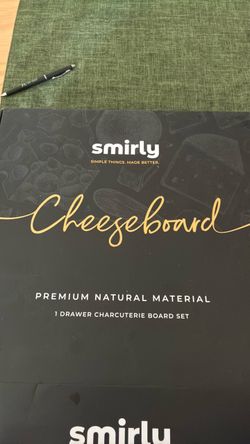 Charcuterie board never opened