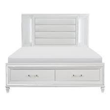 Queen Bed Frame With Drawers ( No Mattress Included )