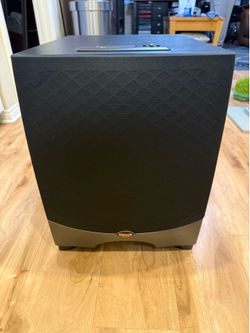 Klipsch RW-12D 12" Powered Subwoofer 350w RMS Home Theater Sub - $250