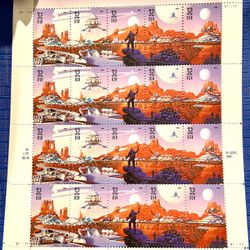 1997 Space Discovery Stamps