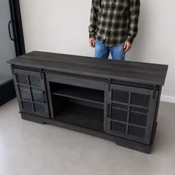 New In Box 59 Inch TV Entertainment Center Media Stand Living Furniture Holds Up To 65” Television 
