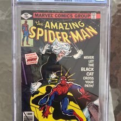 Amazing Spider-Man #194 (1979) CGC 8.5 — White Pages; 1st appearance Of Black Cat