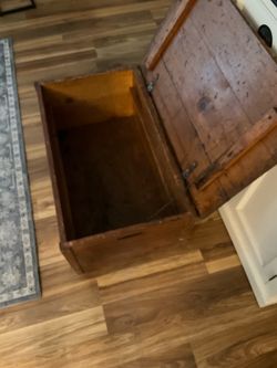 Antique toy box