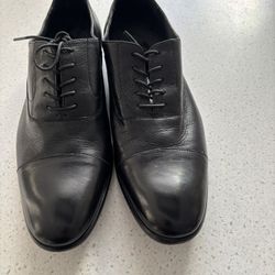 Aldo Black Leather Dress Shoe Size 11