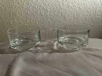 Mcm Retro Joe Colombo Italora Glass Teacups 2