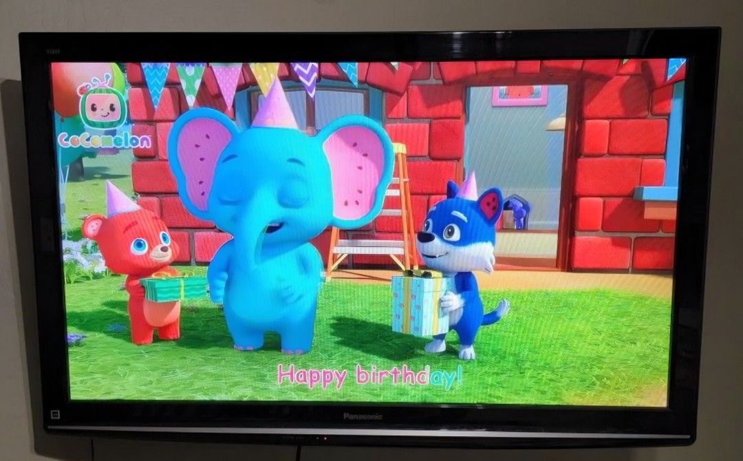 Panasonic 50" full HD TV everything works great comes with remote