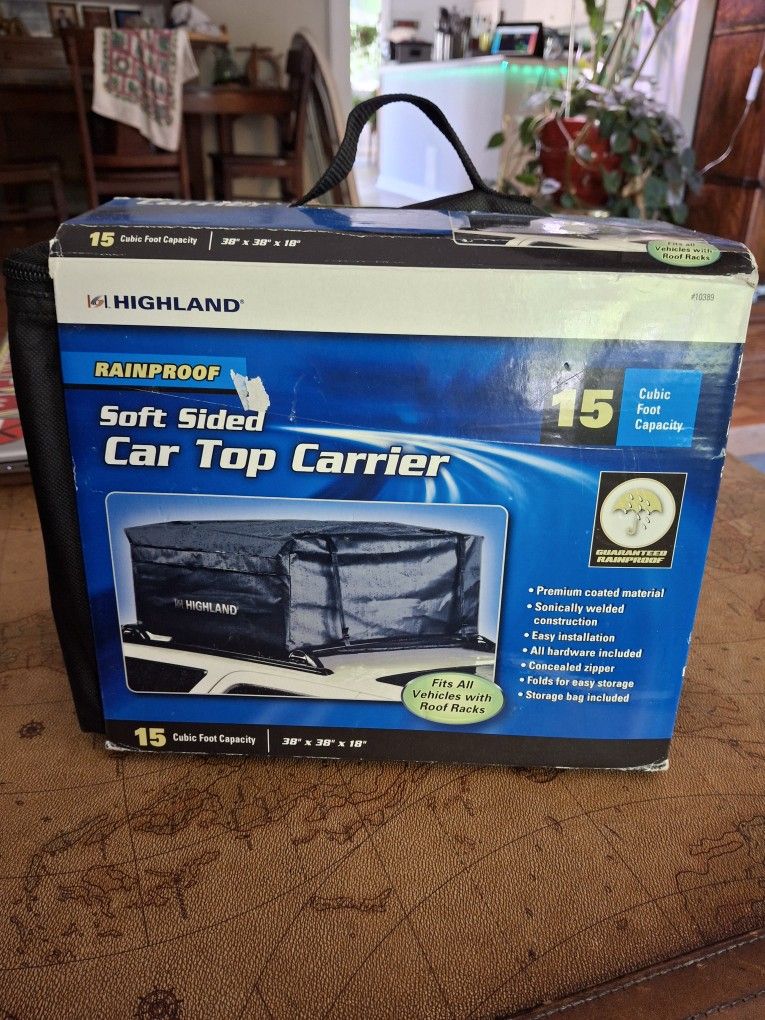 Highland Soft Sided Car Top Carrier