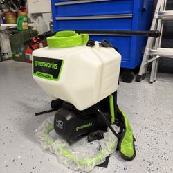 Greenworks Backpack Sprayer / Lithium Ion Battery