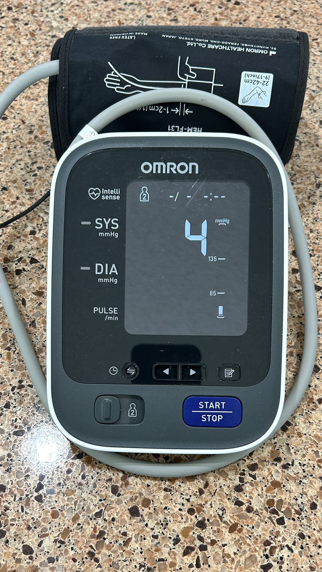 OMRON Blood Pressure Monitor