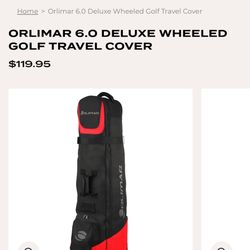 Golf Bag Travel Cover