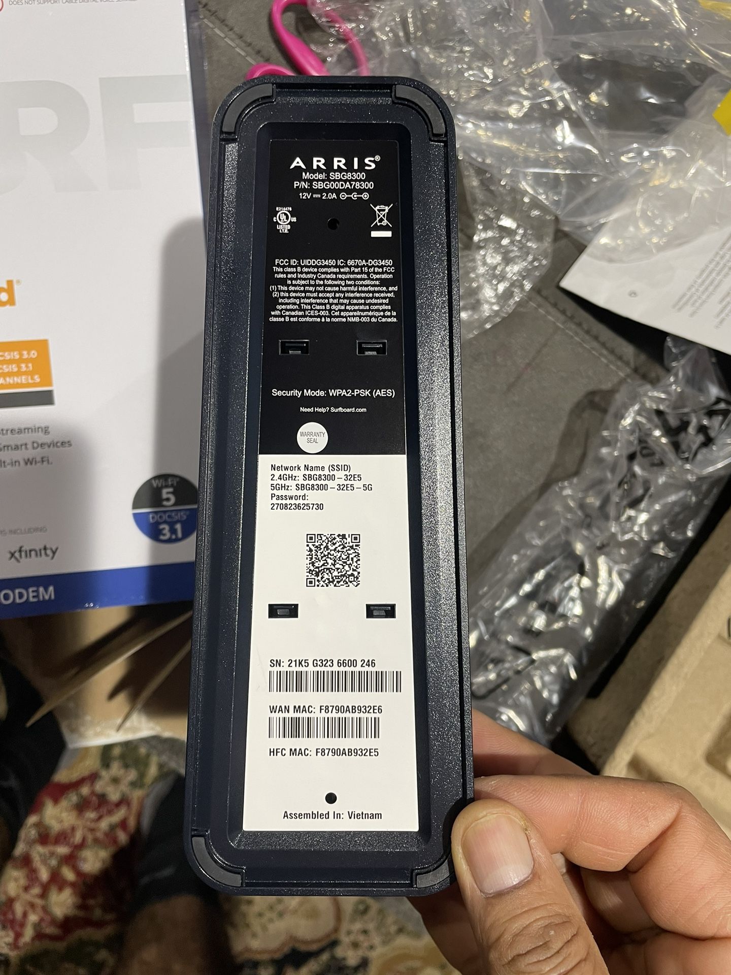 Modem $router