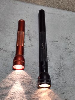 (2) Mag-Lite Security Flashlights