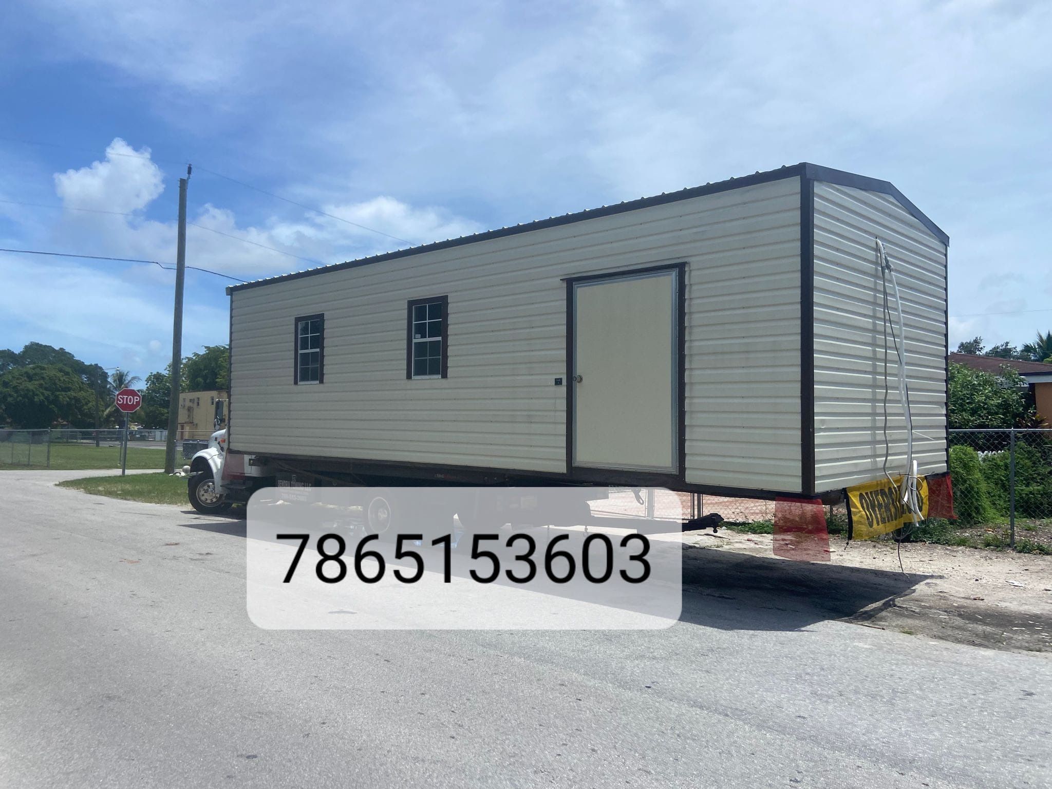 Shed Relocate.movemos Casita De Patio Rv Trailer Crane Sale