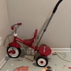 Radio Flyer Tricycle - Red with Guardrails