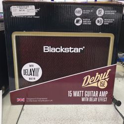 Black star 15w Guitar Amp