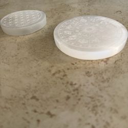 Selenite Charging Plates