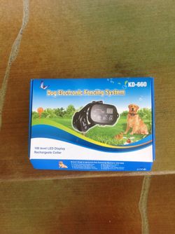 Dog electric fence system