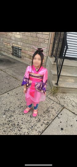 Mulan Princess dress (4-6)