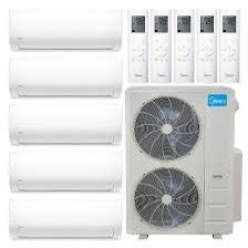 4 Zone Mini Split Midea 