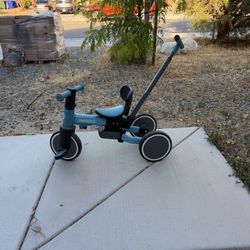 Toddler Bike with Push Handle