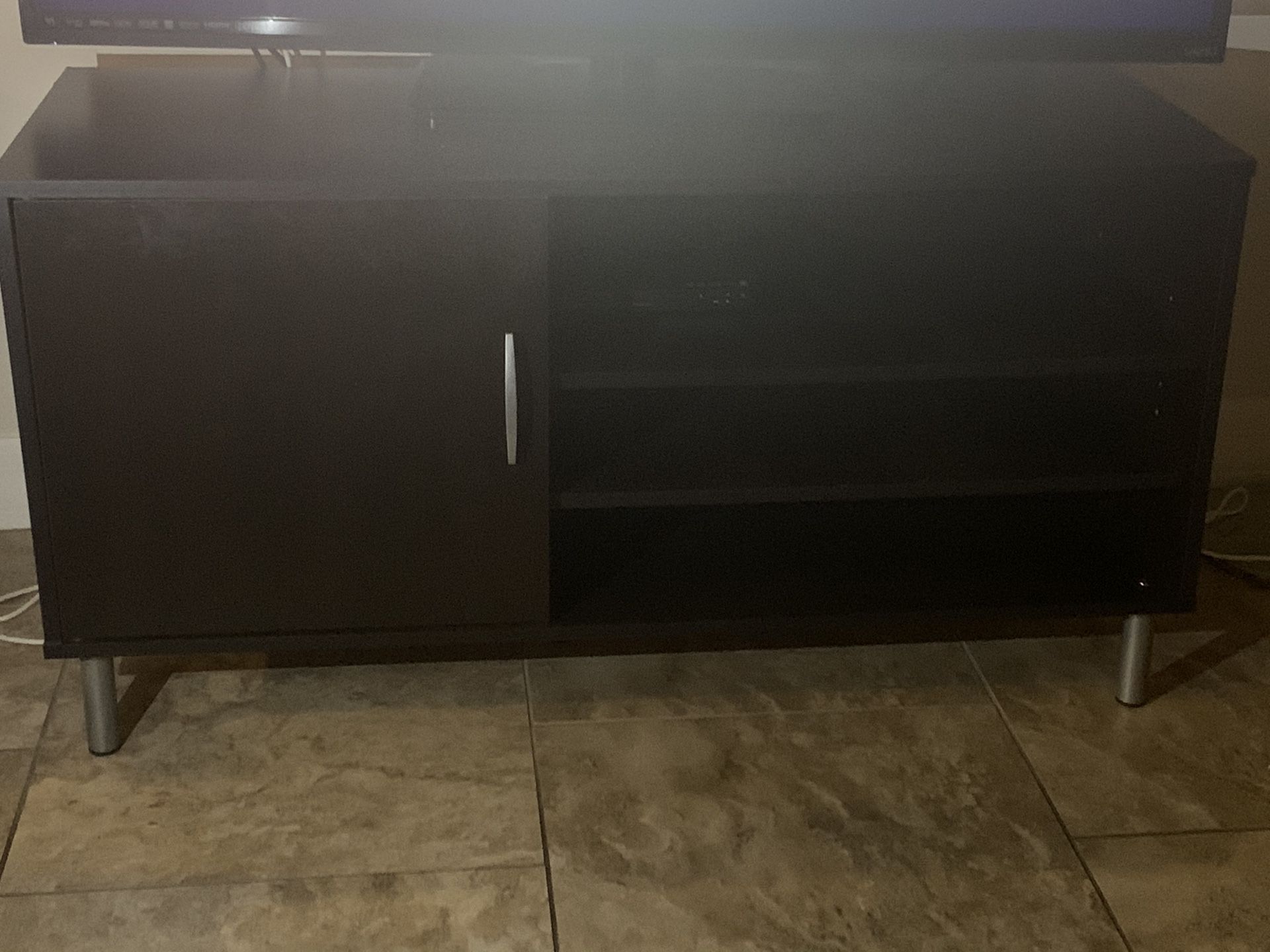 TV stand-Brown Wood