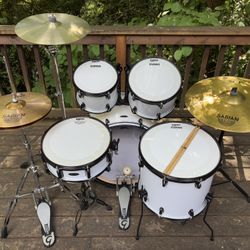 Upgraded Sound Percussion Labs Drum Set, Cymbals 