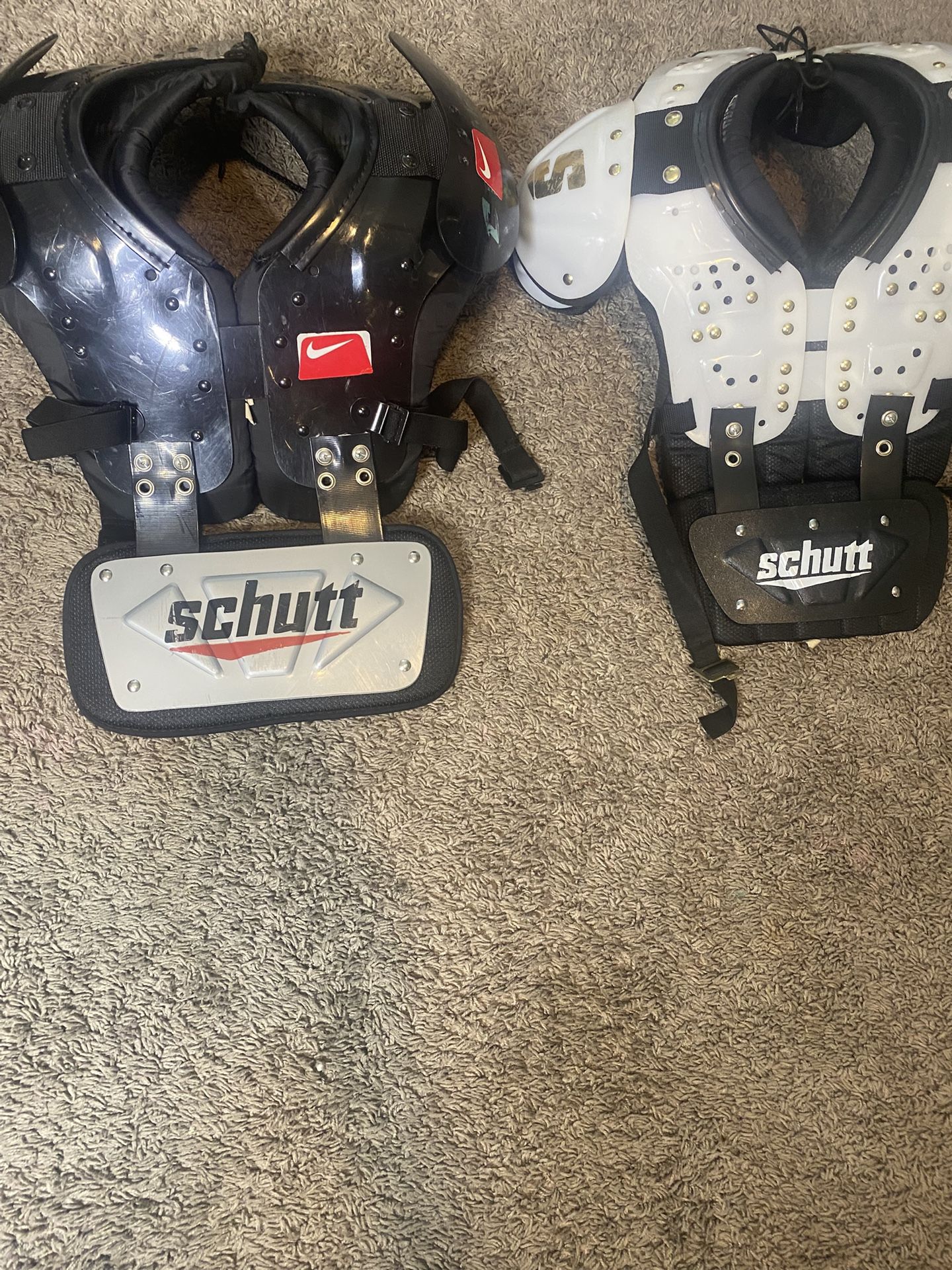 Youth Small and large Shoulder pads