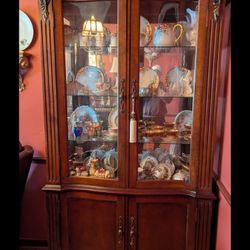 Antique Cabinet Hutch