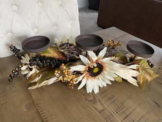 Fall Centerpiece Candle Holder