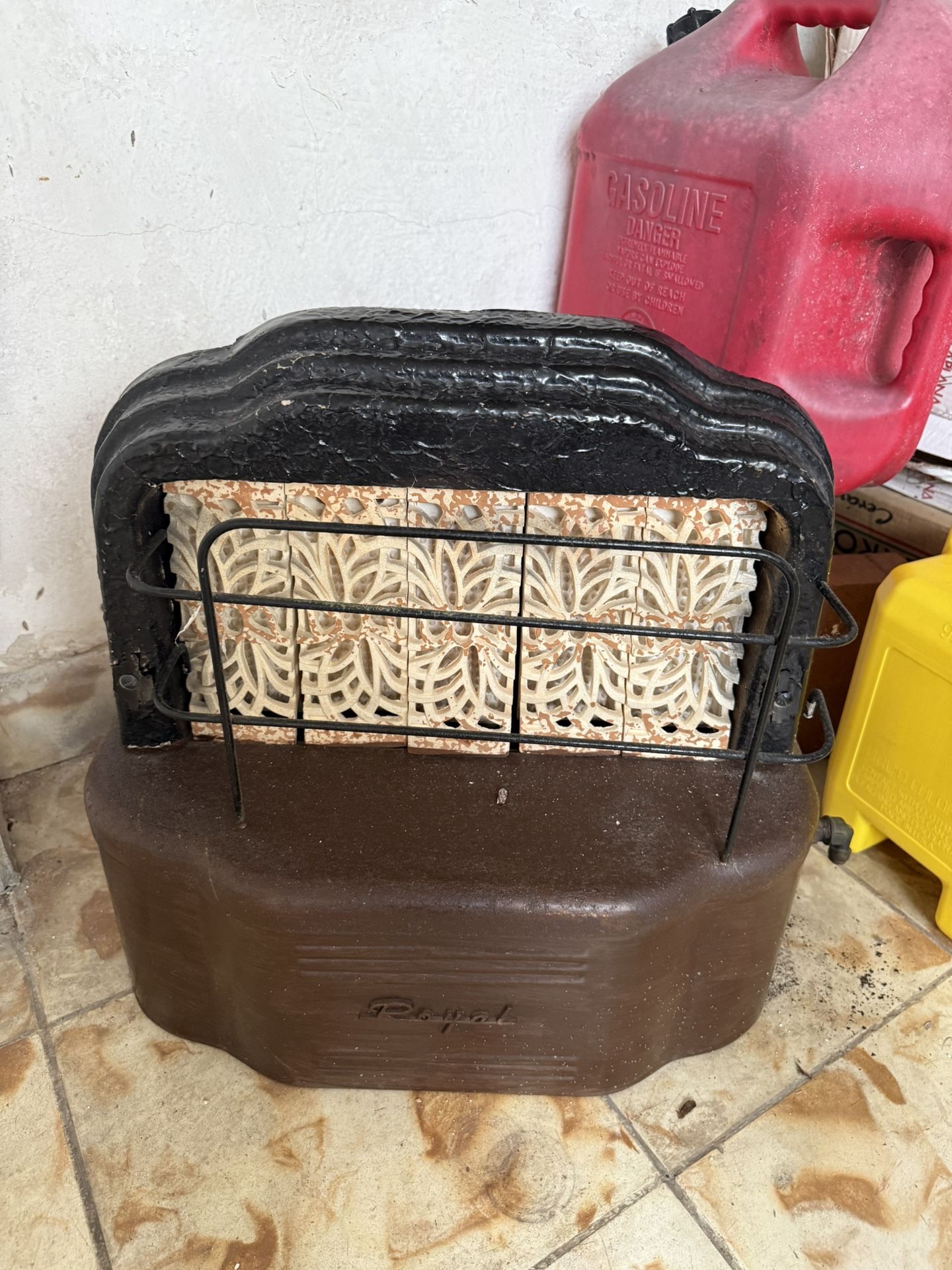 Antique Gas Fireplace